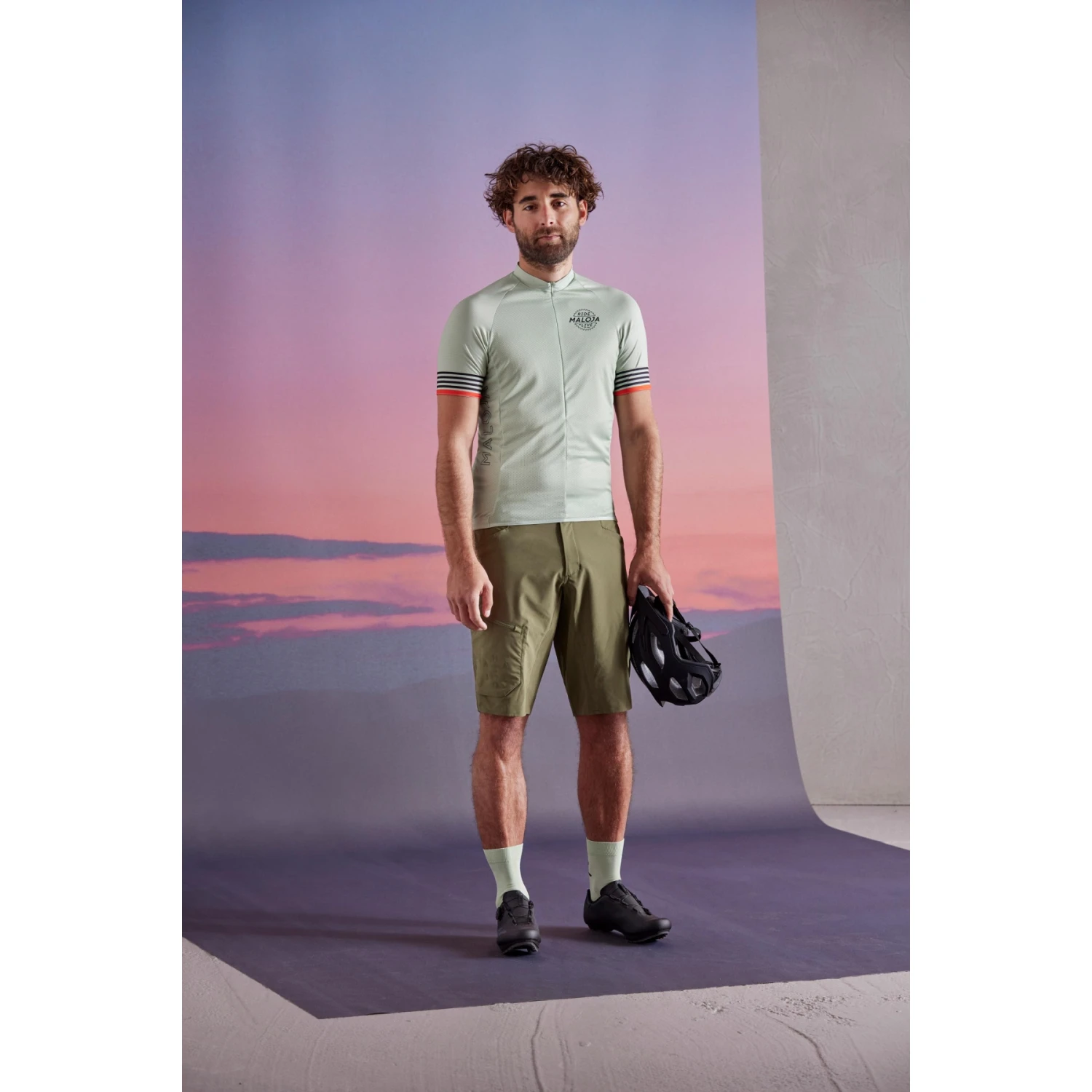 Maloja TeseroM. 1/2 Jersey - Moonless 0817 5 Maloja TeseroM. 1/2 Jersey - Moonless 0817 - Image 3