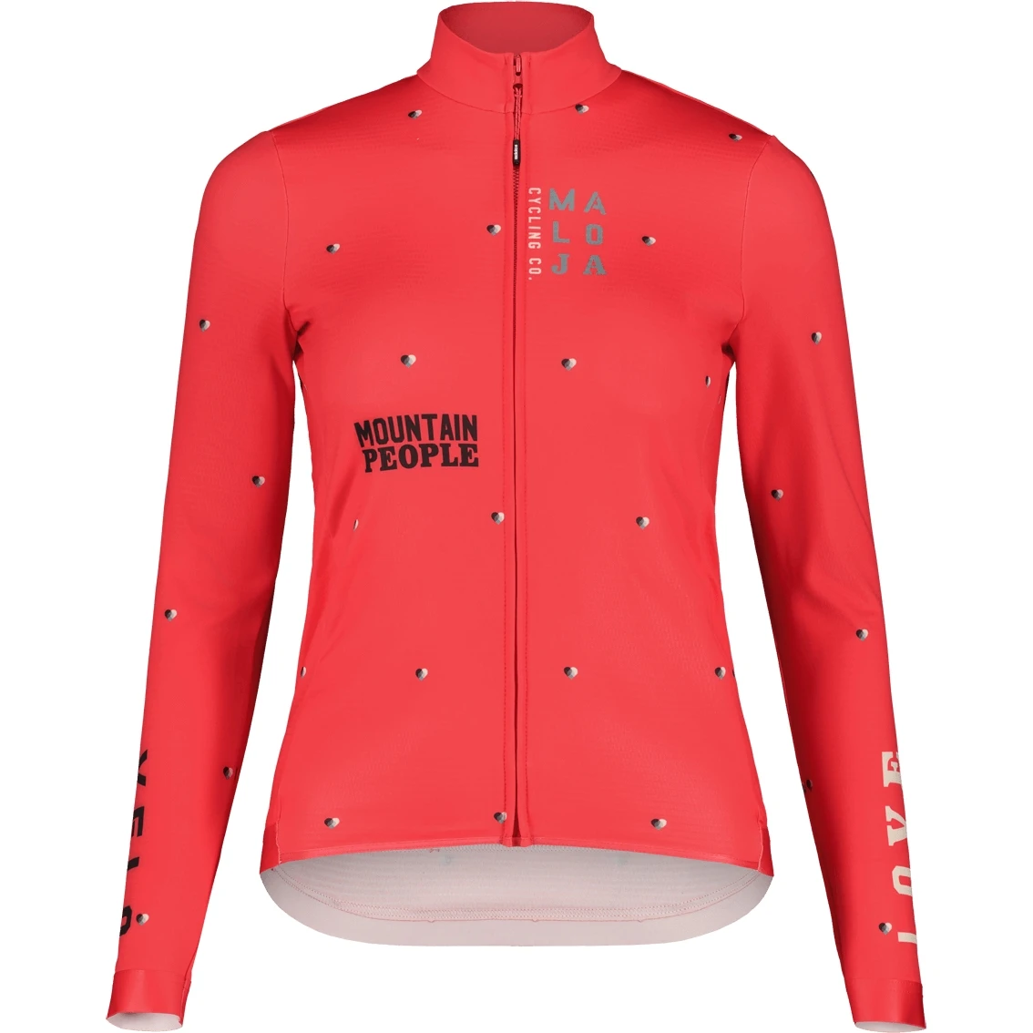 Maloja ToadstoolM. 1/1 Women's Cycle Jacket - Raspberry Hearts 8820 3 Maloja ToadstoolM. 1/1 Women's Cycle Jacket - Raspberry Hearts 8820