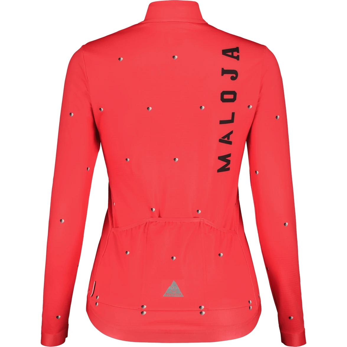 Maloja ToadstoolM. 1/1 Women's Cycle Jacket - Raspberry Hearts 8820 4 Maloja ToadstoolM. 1/1 Women's Cycle Jacket - Raspberry Hearts 8820 - Image 2