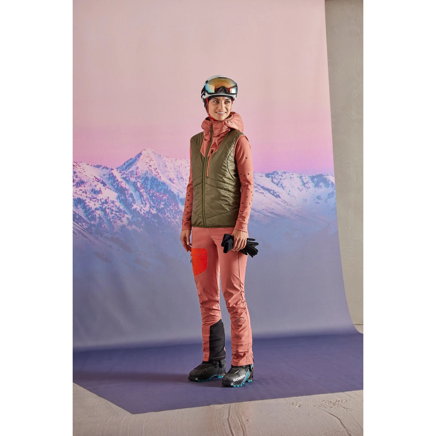 Maloja RomballoM. Women's Ski Touring Hybrid Pants - Midnight 8581 5 Maloja RomballoM. Women's Ski Touring Hybrid Pants - Midnight 8581 - Image 3