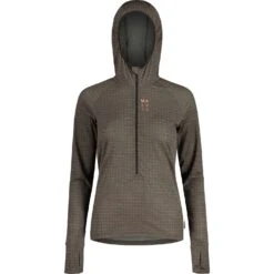 Maloja VajoletM. Mountain Midlayer Women's Shirt - Moonless 0817 35107