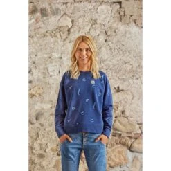 Maloja ValladaM. Organic Women's Sweat Shirt - Oak Alpflower 8759 -Maloja maloja valladam 1419485
