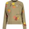 Maloja ValladaM. Organic Women's Sweat Shirt - Oak Alpflower 8759 -Maloja maloja valladam 1459285