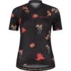 Maloja VanilM. AOP 1/2 Cycle Women's Jersey - Moonless 0817