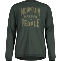 Maloja VazzolerM. Organic Cotton Longsleeve - Deep Forest 0550