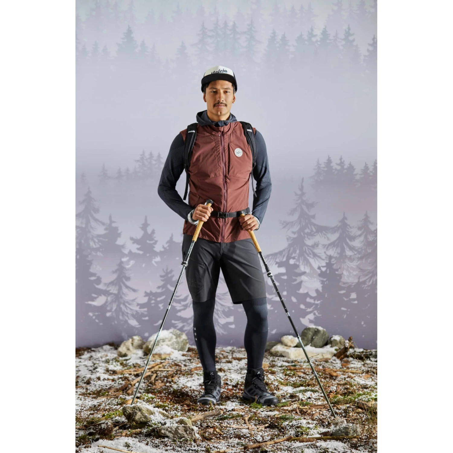 Maloja SchleiereuleM. Nordic Shorts - Moonless 0817 5 Maloja SchleiereuleM. Nordic Shorts - Moonless 0817 - Image 3