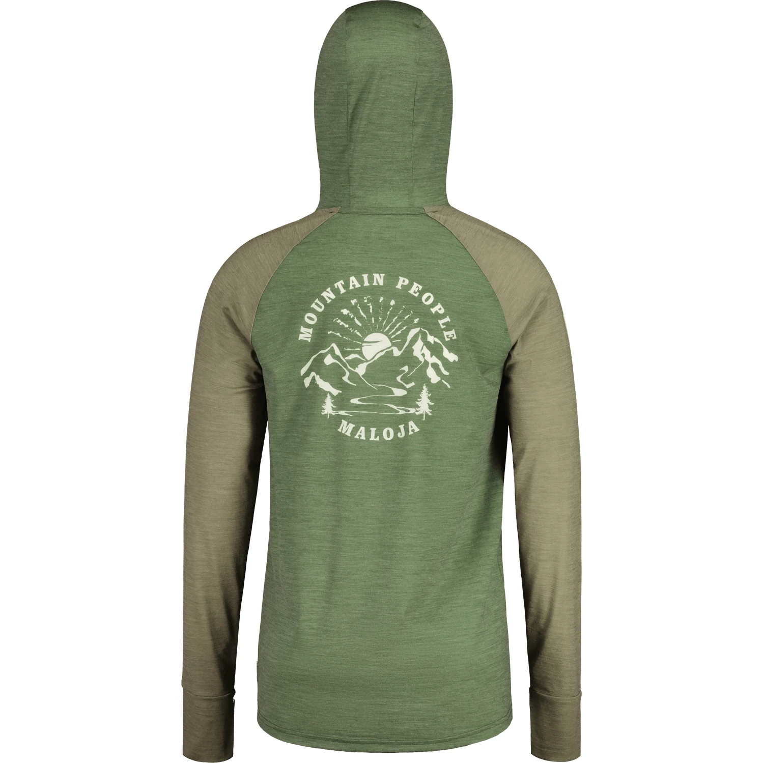 Maloja ZordoM. Mountain Midlayer Longsleeve Shirt - Fir Multi 8728 4 Maloja ZordoM. Mountain Midlayer Longsleeve Shirt - Fir Multi 8728 - Image 2