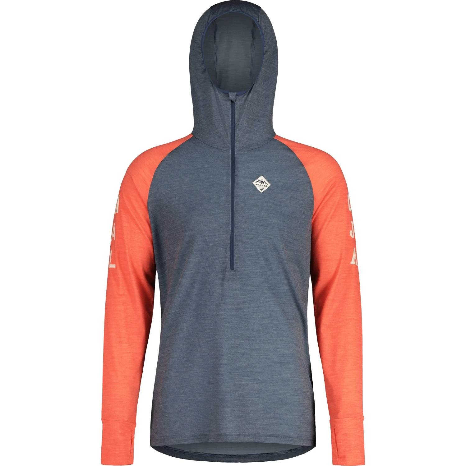 Maloja ZordoM. Mountain Midlayer Longsleeve Shirt - Midnight Multi 8618 3 Maloja ZordoM. Mountain Midlayer Longsleeve Shirt - Midnight Multi 8618